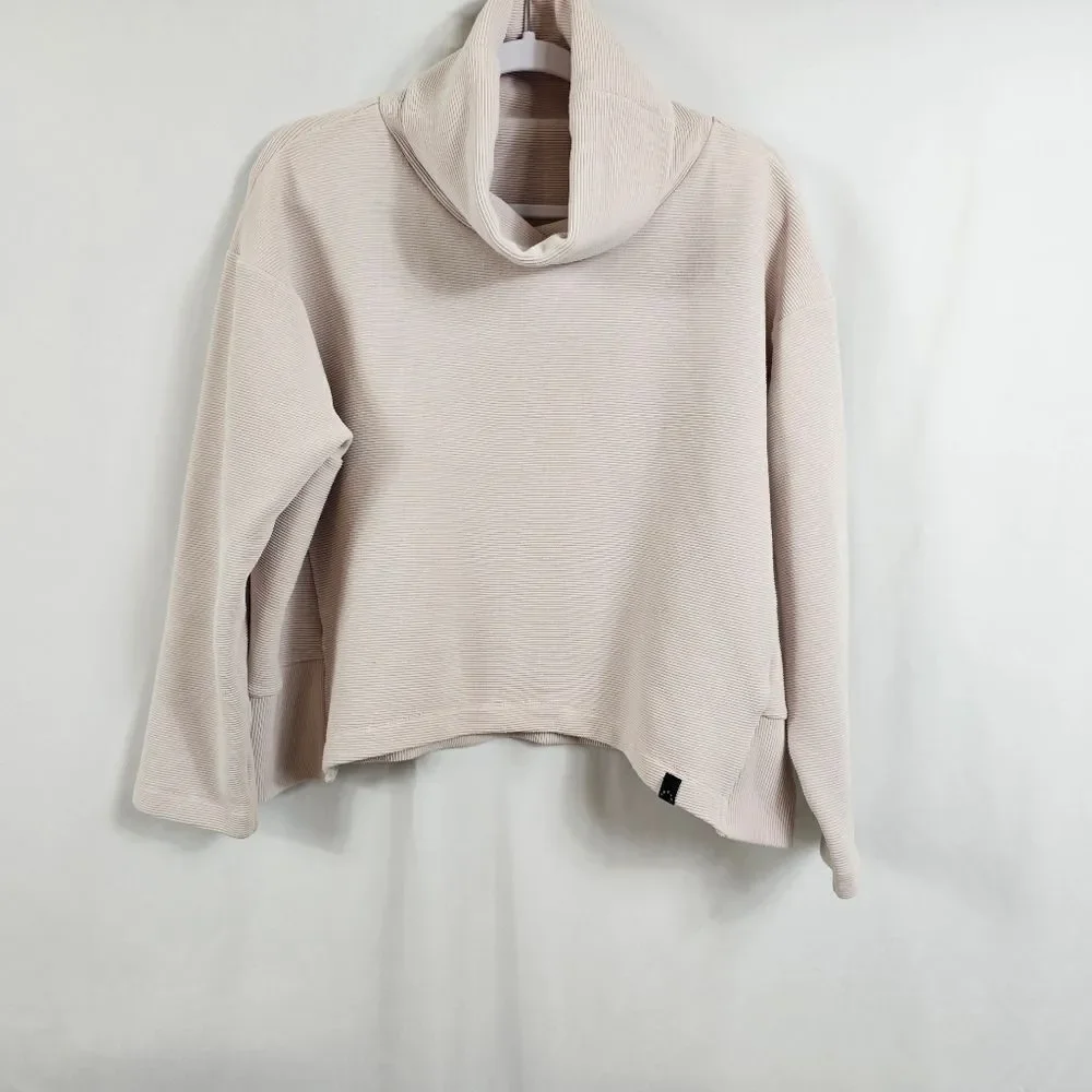 Varley Cropped Turtleneck Sweater in Lavender - Size S - Picture 1 of 12